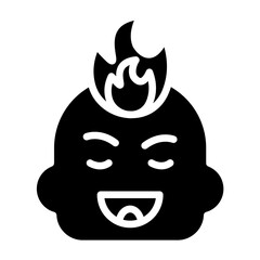 Vector Design Blissful Blaze Icon Style