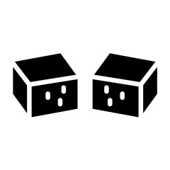 Vector Design Tofu Icon Style