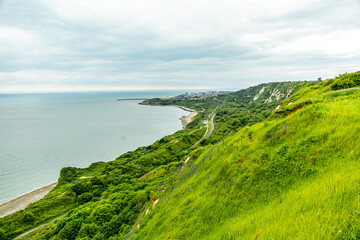 Willkommen England - Willkommen du bezaubernde Landschaft in der Nähe von Folkstone - Kent -...