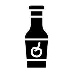 Vector Design Fruit Sauce Icon Style