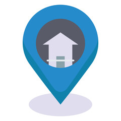  The geographical position of a person or device, often determined by GPS or network triangulation.