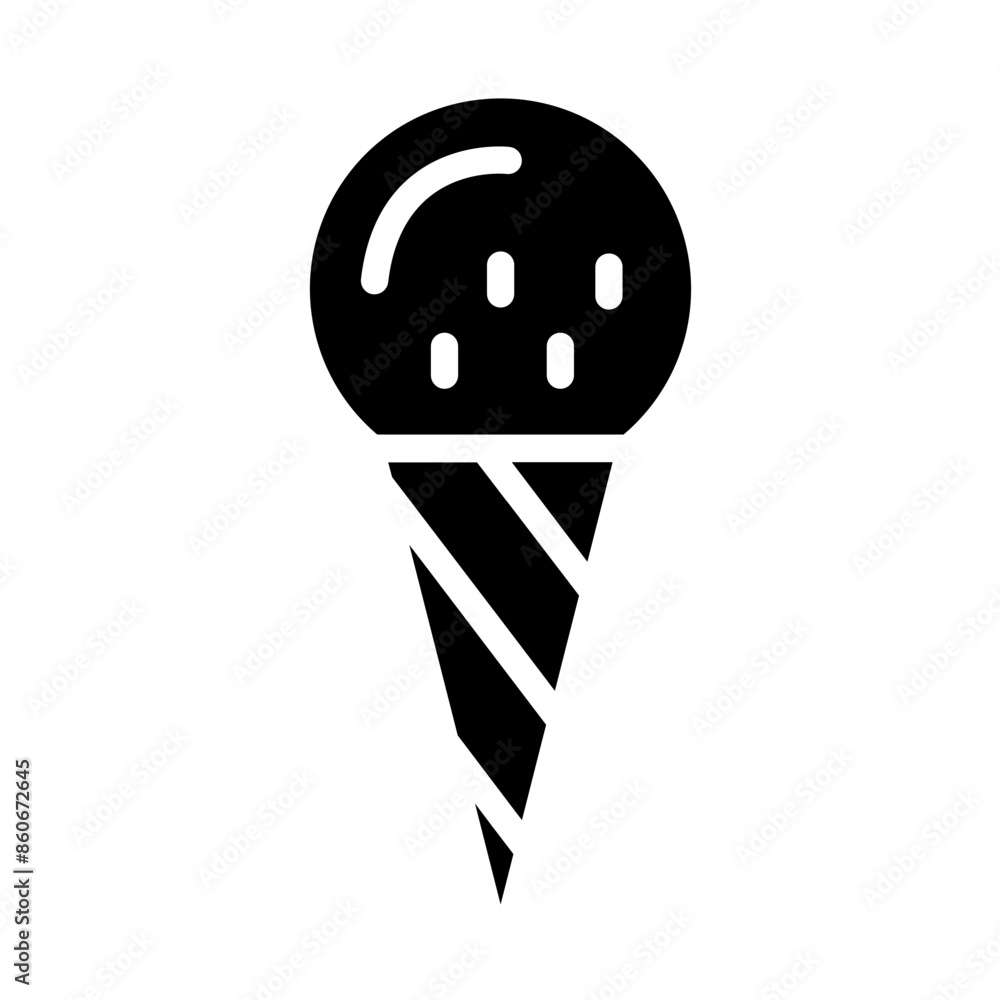 Canvas Prints Vector Design Gelato Icon Style