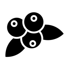 Vector Design Blueberry Boulevard Icon Style