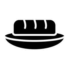 Vector Design Bruschetta Boulevard Icon Style