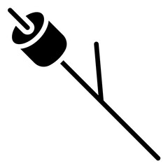 Vector Design Melted Marshmallow Icon Style