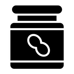 Vector Design Nutella Nudge Icon Style