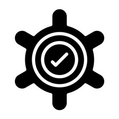 Vector Design Quality Control Icon Style