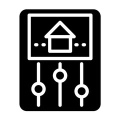 Vector Design Control Panel Icon Style