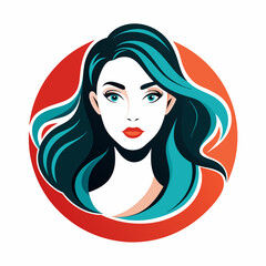 beautiful-lady-s-minimal-face-logo