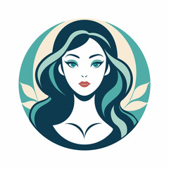 beautiful-lady-s-minimal-face-logo