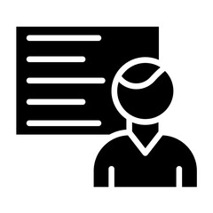 Vector Design Operator Training Icon Style