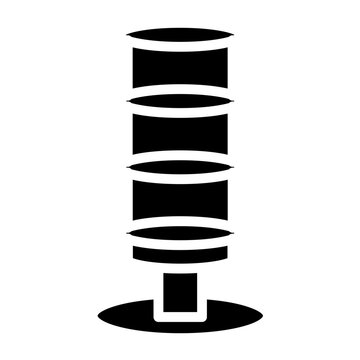 Vector Design Andon Icon Style