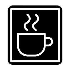 Vector Design Rest Area Icon Style