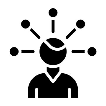 Vector Design Multiskilling Icon Style