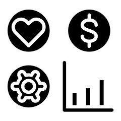 Vector Design Product Life Cycle Icon Style
