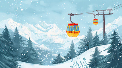  Take a break from the hustle and bustle of everyday life and enjoy the peace and tranquility of a winter wonderland