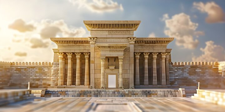 Solomons Temple symbolized a divine meeting place with cosmic significance. Concept History, Religion, Architecture