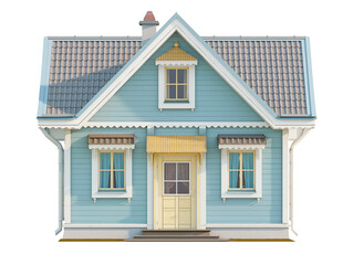 Small Blue House