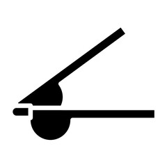 Vector Design Garlic Press Icon Style