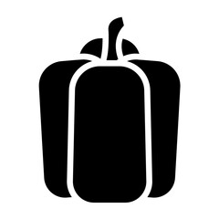 Vector Design Bell Pepper Icon Style