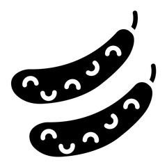 Vector Design Cucumber Icon Style