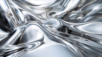 Abstract metallic surface
