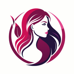 vector-template-abstract-logo-for-woman-salons-and 