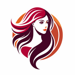 vector-template-abstract-logo-for-woman-salons-and 