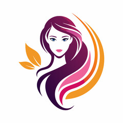 vector-template-abstract-logo-for-woman-salons-and 