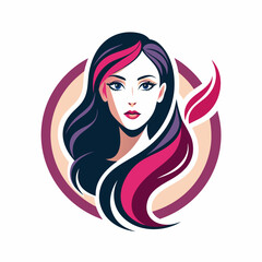 vector-template-abstract-logo-for-woman-salons-and 