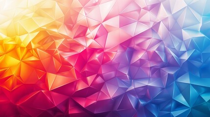 Fototapeta premium Colorful geometric polygonal background