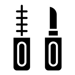 Vector Design Makeup Icon Style