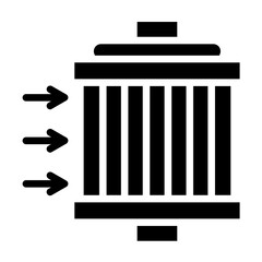 Vector Design Air Filter Icon Style