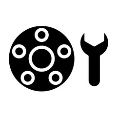 Vector Design Tire Repair Kit Icon Style