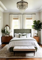 Fototapeta premium comfortable bedroom
