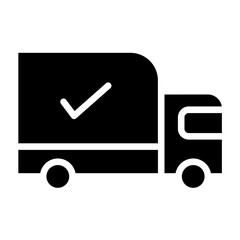 Vector Design Package Pickup Icon Style