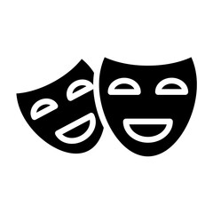 Vector Design Theater Icon Style