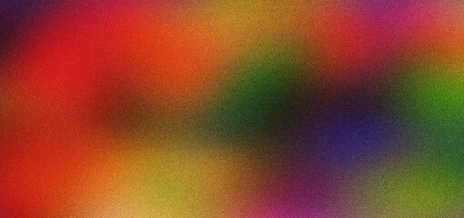 Abstract Colorful Grainy Gradient Background Blurred Defocused blur Template For Banner, Poster, Wallpaper, Backdrop, Presentation