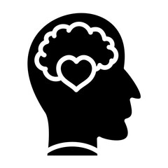 Vector Design Emotional Wellbeing Icon Style