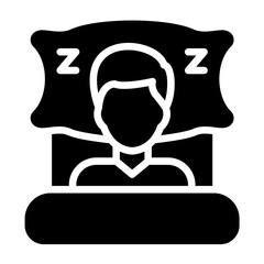 Vector Design Sleep Wellness Icon Style