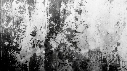 Grunge texture black and white wall
