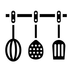 Vector Design Cooking Utensils Icon Style