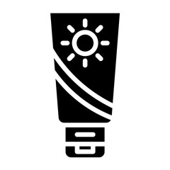 Vector Design Sunscreen Icon Style