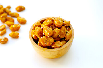 Caramelised peanuts with sesame, Candied peanuts