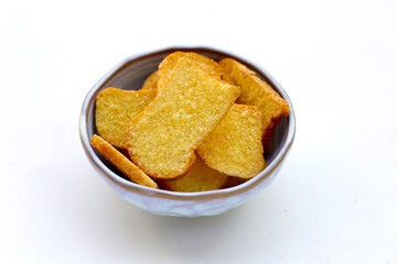 Crispy butter and sugar bread