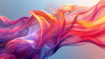 Fototapeta premium Abstract lines on a bright background