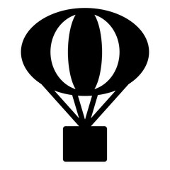 air glyph  icon vector illustration isolated on white background