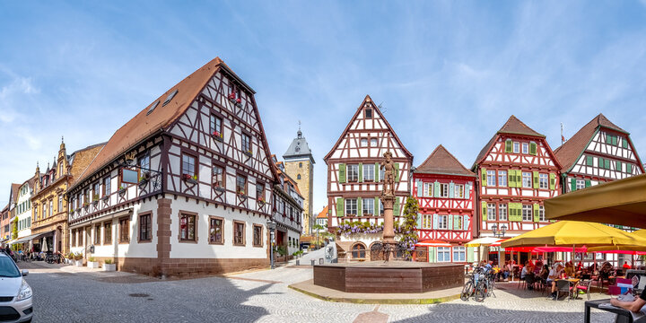 Marktplatz, Bretten, Baden Wuerttemberg, Deutschland 