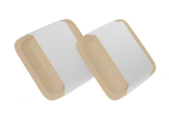 Food Box Packaging Mockup