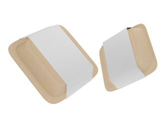 Food Box Packaging Mockup